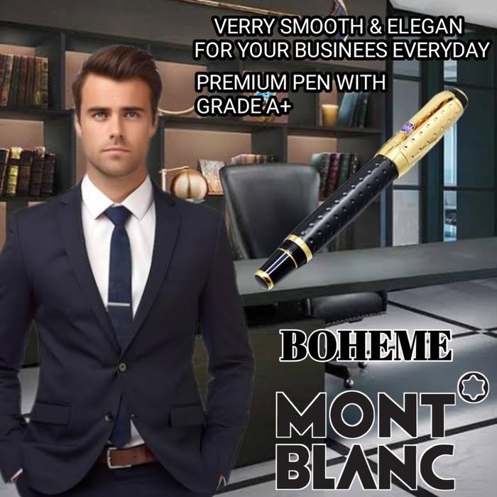 

Pulpen Premium Grade A+ Monblank BOHEME For Your Business LIMITED Stationery