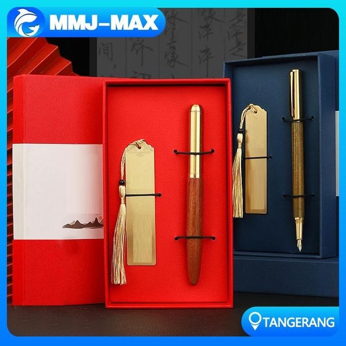 

Set Kotak Hadiah Penanda Pena/Fountain Pena Gift Box Set
