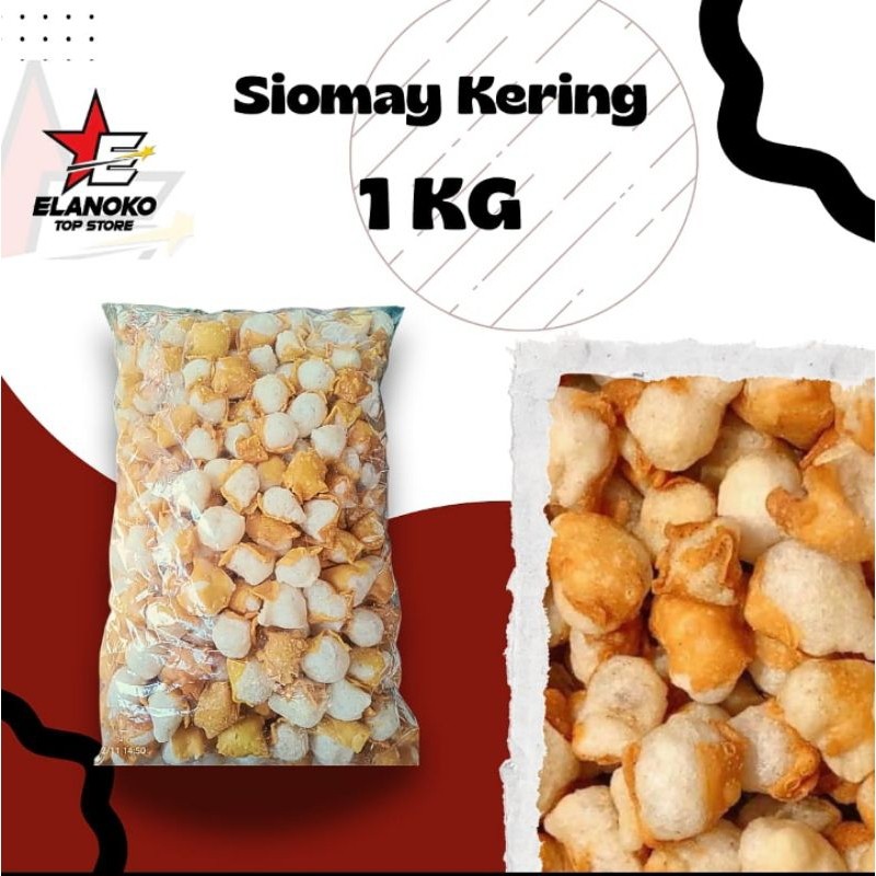 

Siomay kering 1kg enak unik, toping seblak bakso aci dan makanan berkuah WE!!