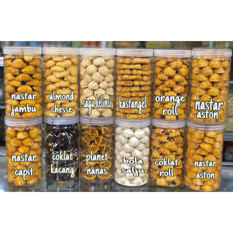 

Kue Kering Idul Adha Lebaran 400 ml 600 ml 800 ml Kelinci Snack / Kue Kering Hampers Lebaran Premium