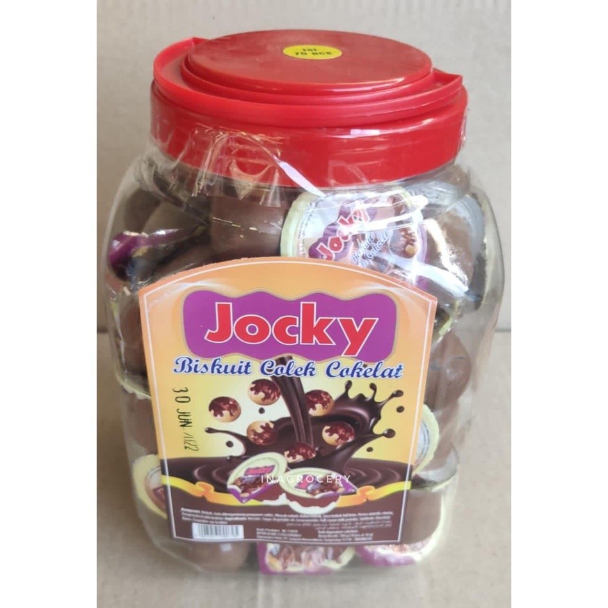 

JOCKY BISCUIT COLEK COKELAT 700GR 70PCS WE!!