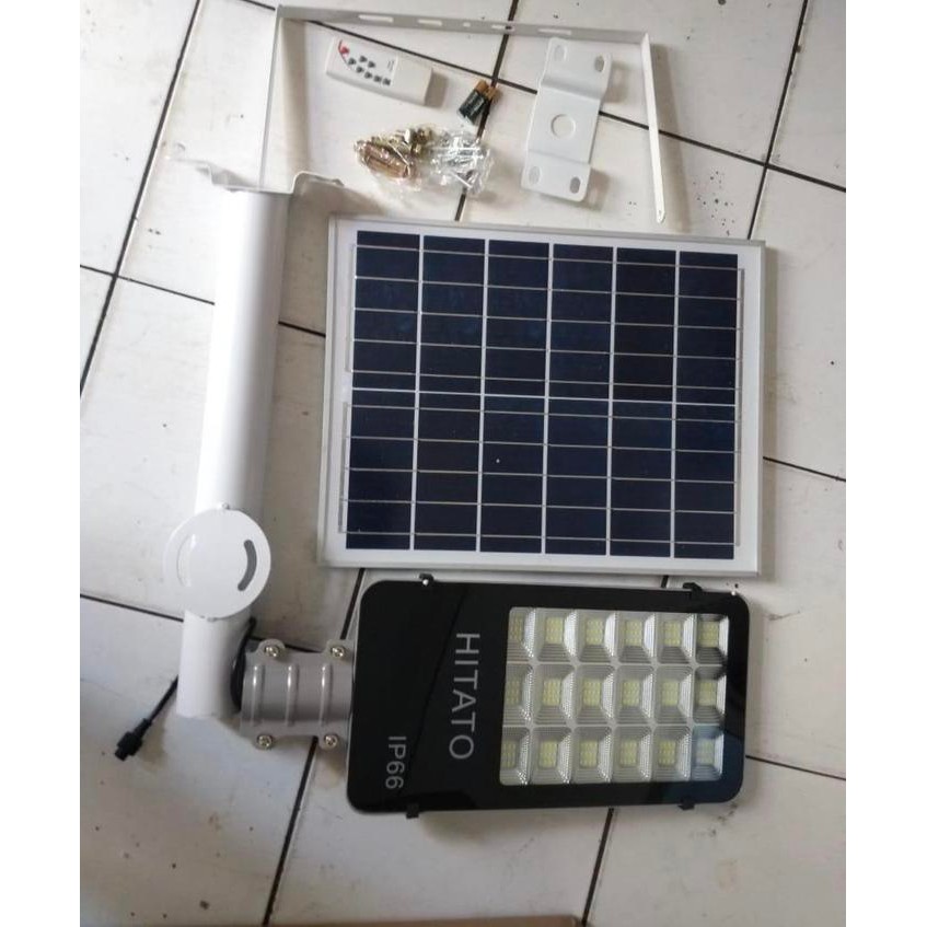 LAMPU JALAN TENAGA SURYA 150WATT PJU SOLAR CELL 150W PJU 2IN1 150 WATT