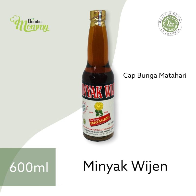 

Minyak Wijen Cap Bunga Matahari HALAL Ukuran 600ml