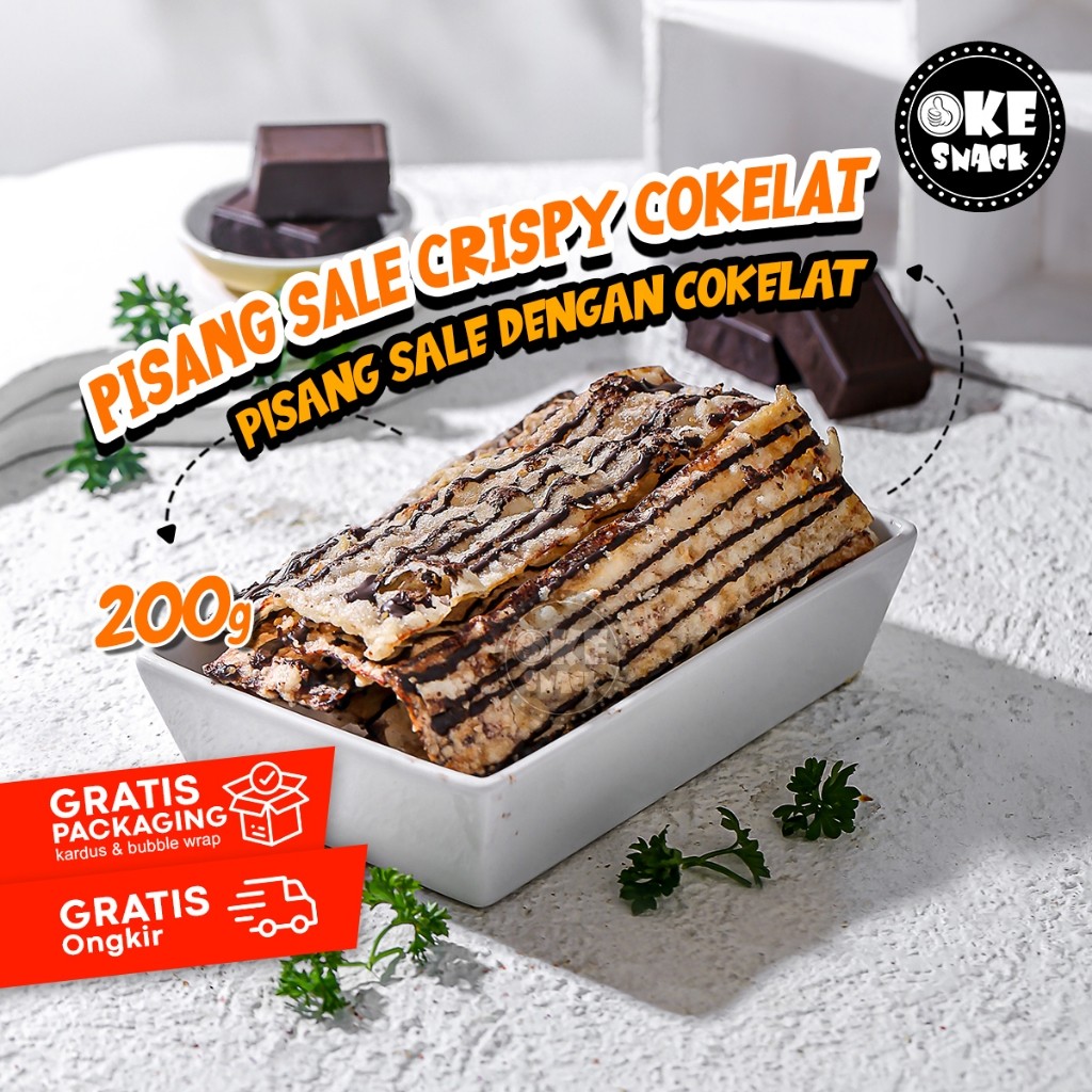 

PISANG SALE CRISPY COKLAT 200g WE!!