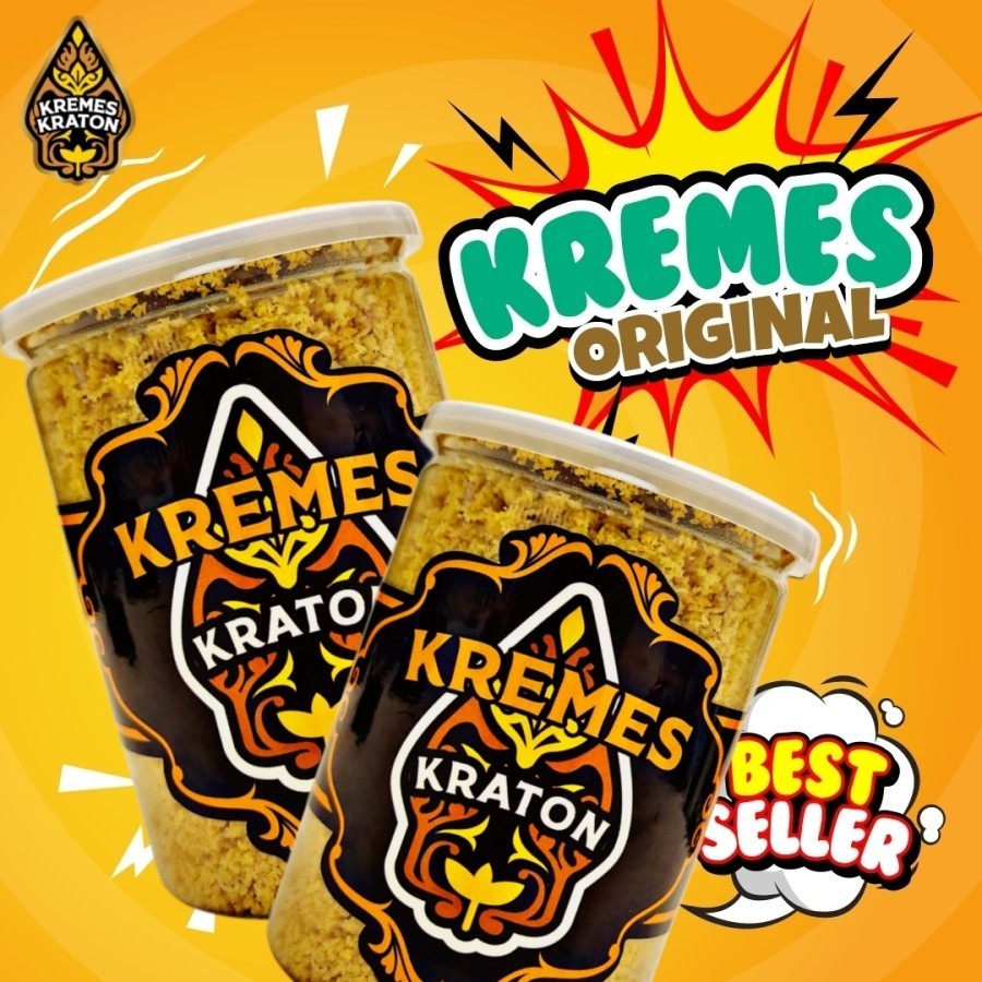

Kremes Kraton 260gr-Kremes sari ayam 'Ayam Kremes Kraton' Original WE!!