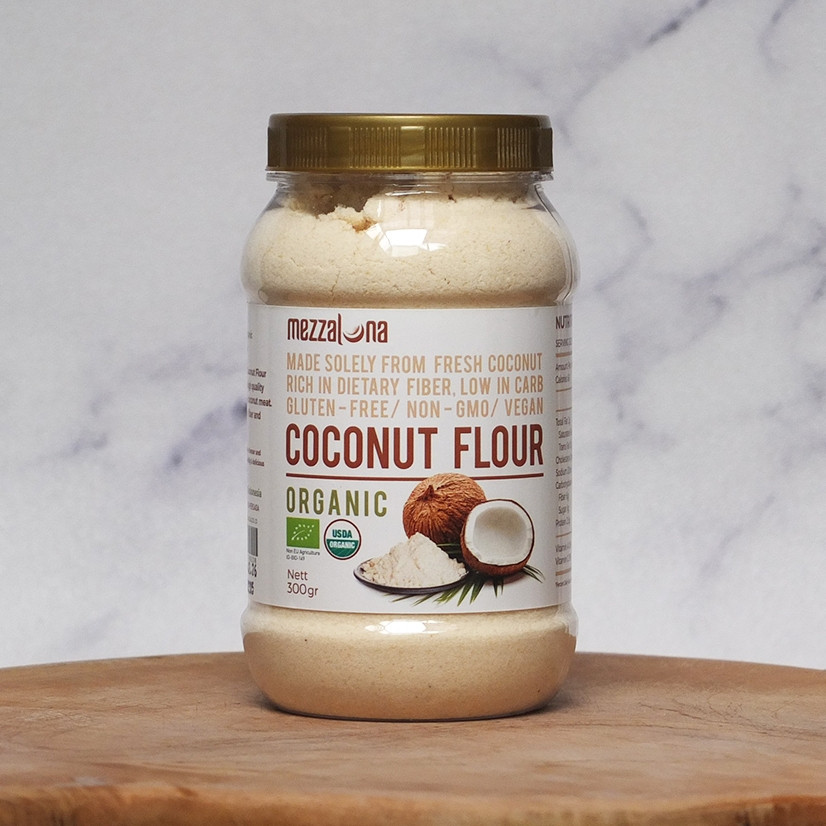 

Tepung Kelapa Organik Mezzaluna 300gr Organic Coconut Flour Diet Keto