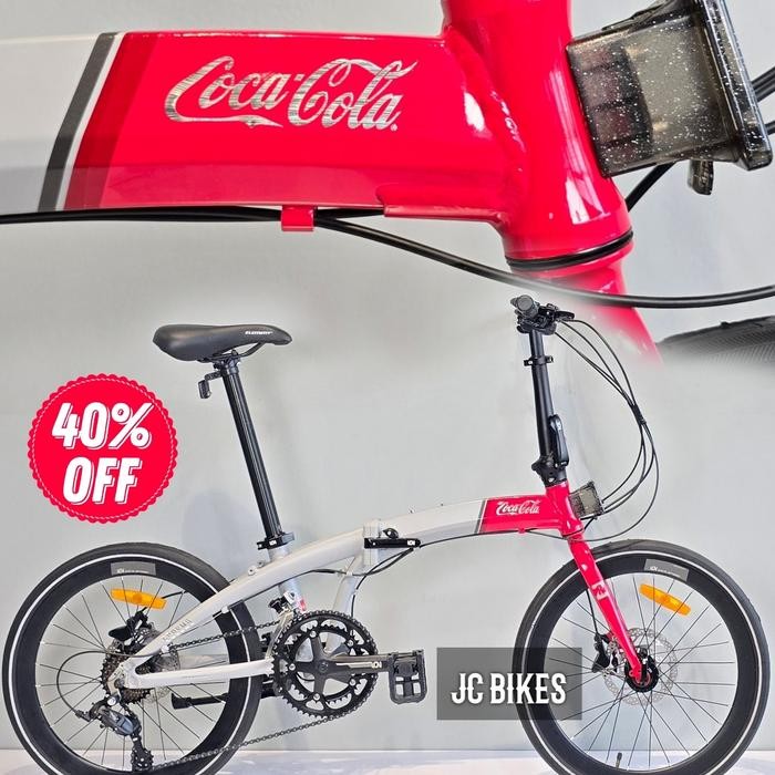 Sepeda Lipat Element Ecosmo Z8 Alloy 2X8 Speed