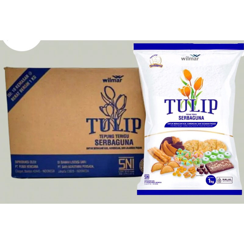 

Tepung Terigu TULIP (KARTONAN)