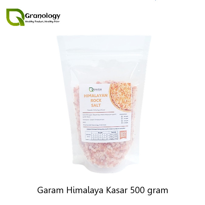

Organic Himalayan Rock Salt / Garam Kasar Himalaya (500 gram) by Granology
