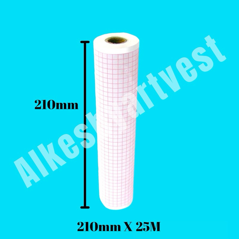 

Kertas EKG ECG 210mm X 25M