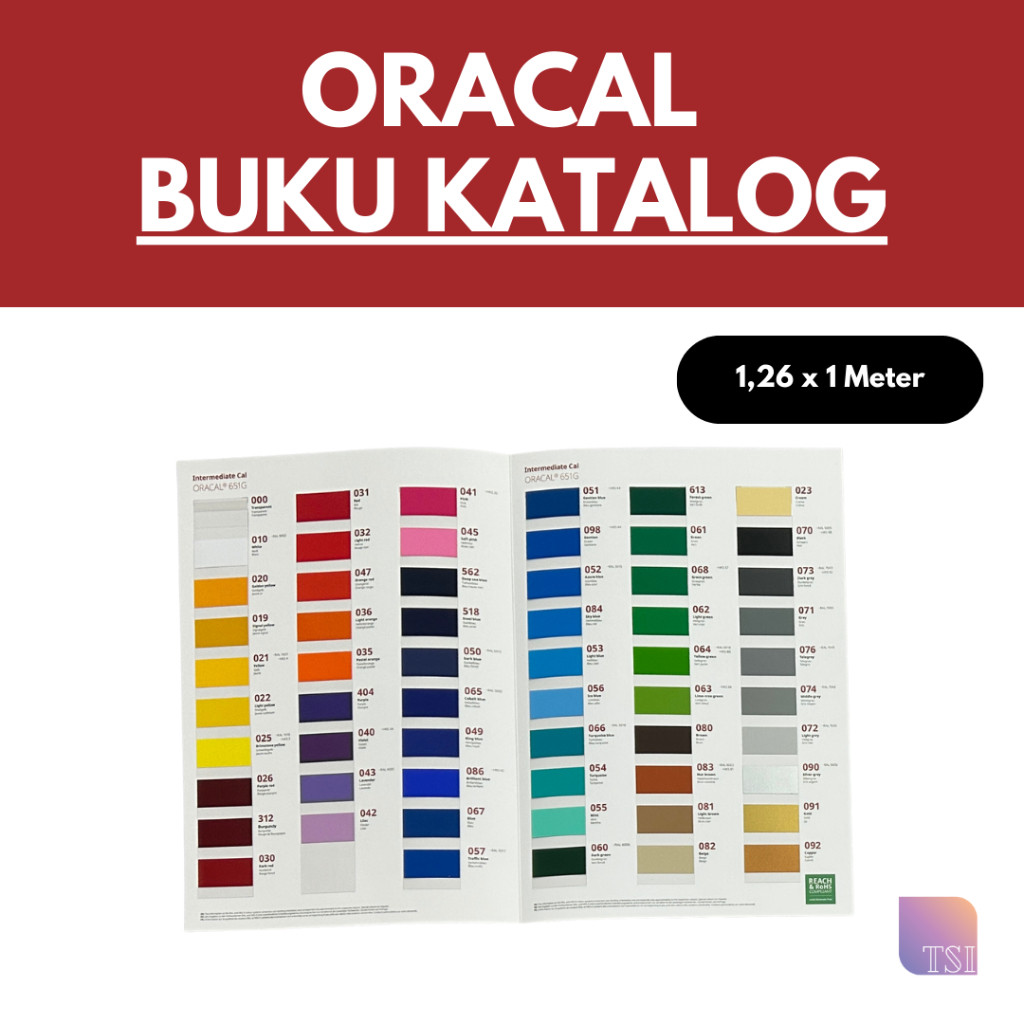 

Oracal Katalog Stiker 651 Gloss / 651 Matte / 8500 / 8300
