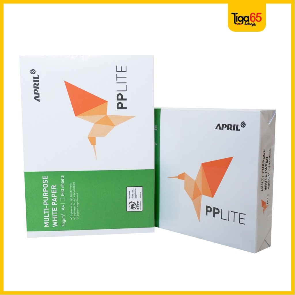 

PP Lite Kertas Hvs A4 75Gsm 1 Rim / Kertas Print Fotocopy / Kertas Hvs Pp Lite / Kertas Hvs A4