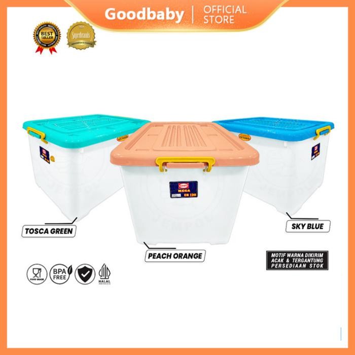 Container Box Plastik / Kotak Penyimpanan Barang / Kotak Penyimpanan Makanan / Container Box Plastik