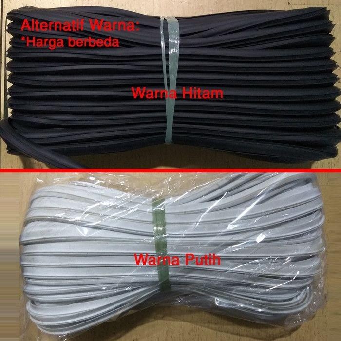 Top Karet Plint Aluminium (Cover Strip) / meter - Kode: 035