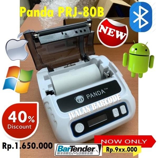 Panda Prj-B80B Printer Cetak Online Shop - Printer Usb + Bluetooth