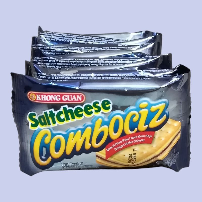 

Olivoliv Snack Khong Guan Saltcheese All Varian Snack 17 Gram (10 Pcs/Pack)