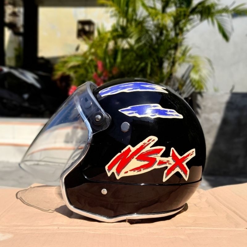 Fresh Lingling Helm Honda Honda Win Honda Astrea Helm Jadul Helm Lawas Helm Retro Helm Klasik