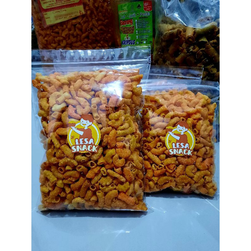 

Olivoliv Snack Makaroni Bantet Snack Kiloan Rasa Renyah Dan Gurih Aneka Rasa Kemasan 500 Gram