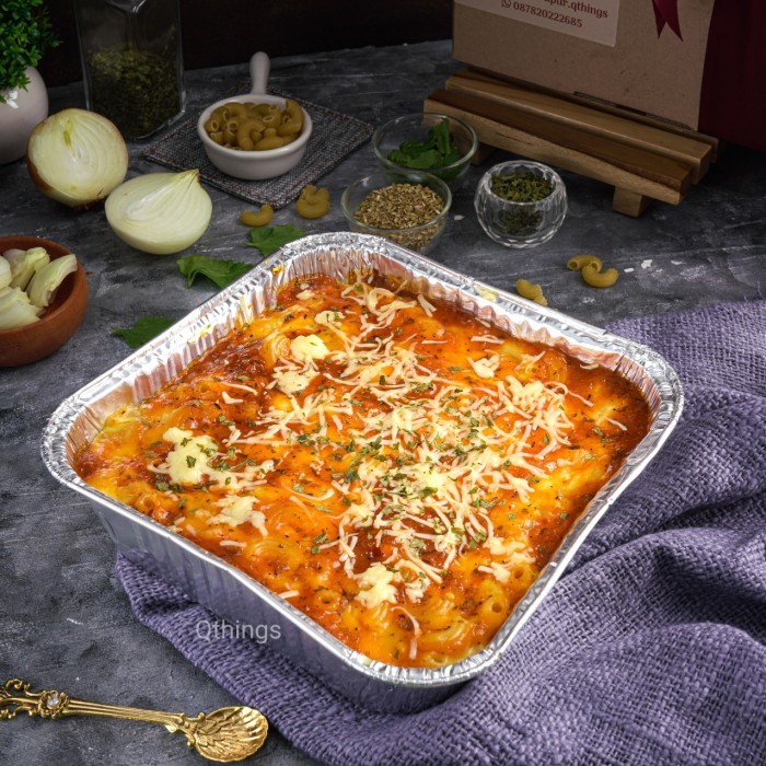 

Olivoliv Snack Makaroni Schotel Panggang Creamy Size Besar - Tali Rami