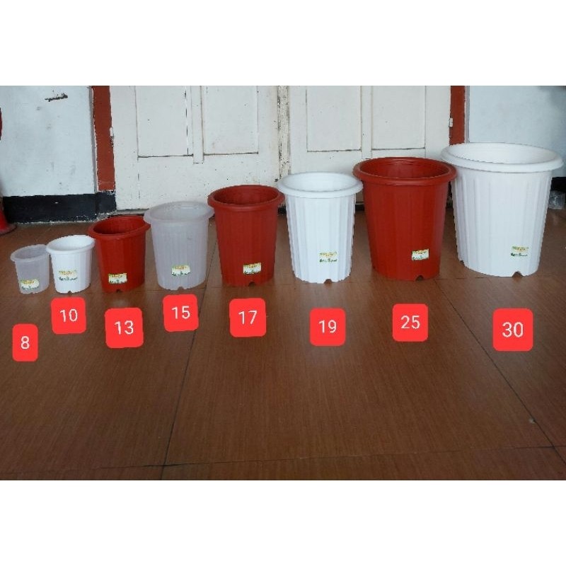 Flowersbloom Pot Yogap 17 Pot Tinggi Pot Plastik