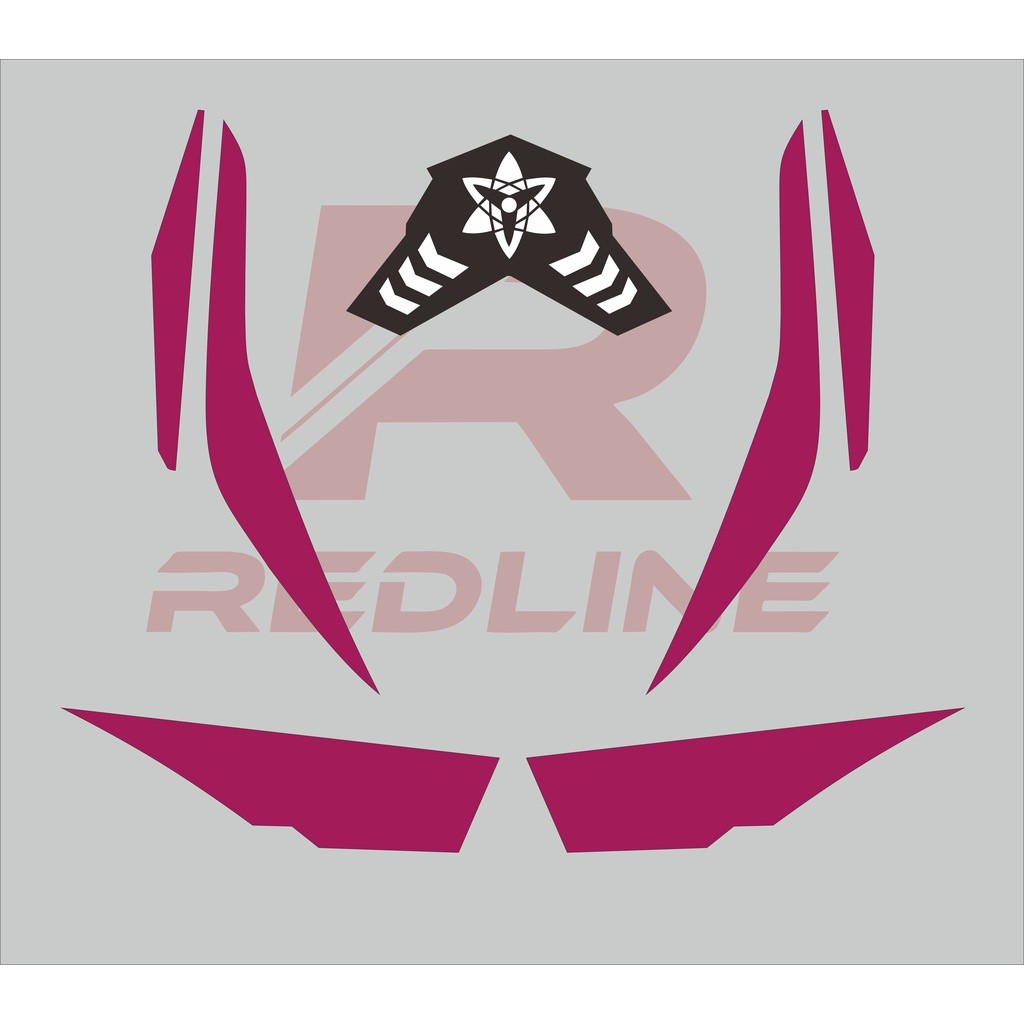 Citra Gardens Stiker Lampu Vario 125 150 Cc Techno Led Polos