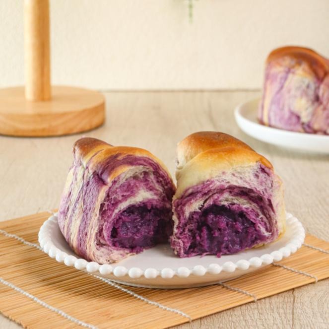 

JTTOP" 1 BOX PREMIUM UBE CHEESE WOOL BREAD / ROTI WOOL