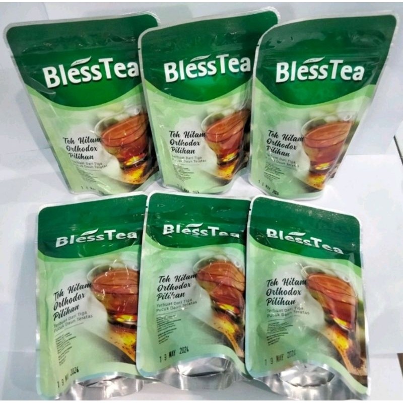 

Blesstea Refill isi 70 gr original Teh hitam orthodox expired 2026
