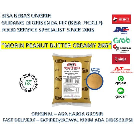 

JTTOP" SELAI KACANG MORIN PEANUT BUTTER CREAMY HALUS 2KG ORIGINAL