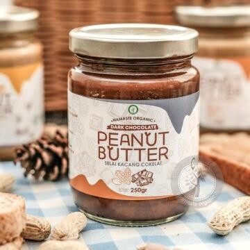 

JTTOP" PEANUT BUTTER DARK CHOCOLATE - SELAI KACANG COKLAT 250GR