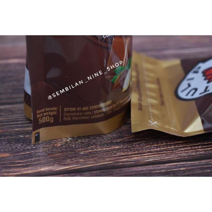 

JTTOP" TULIP CHOCOLADE HAGELSLAG 500 GRAM ZIPLOCK MEISES MESES COKLAT COKELAT CHOCOLATE CHOCORICE