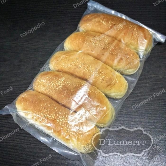 

JTTOP" ROTI HOTDOG WIJEN MURAH DAN ENAK (ISI 5 PCS) FROZEN