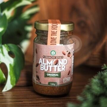 

JTTOP" ALMOND BUTTER CRUNCHY STYLE 120GR