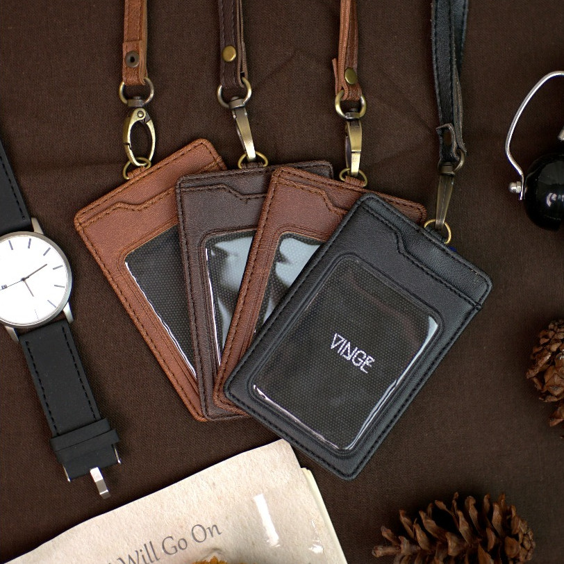 

VINGE-ELOF ID CARD HOLDER-NAMETAG-LANYARD-FREEGRAVIR