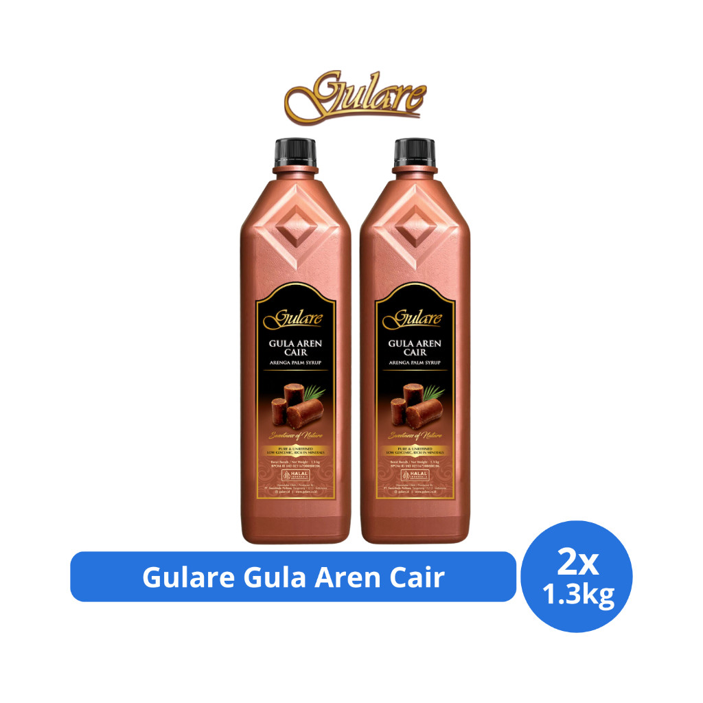 

GULARE GULA AREN CAIR 1.3KG X 2 PCS BEST SELLER