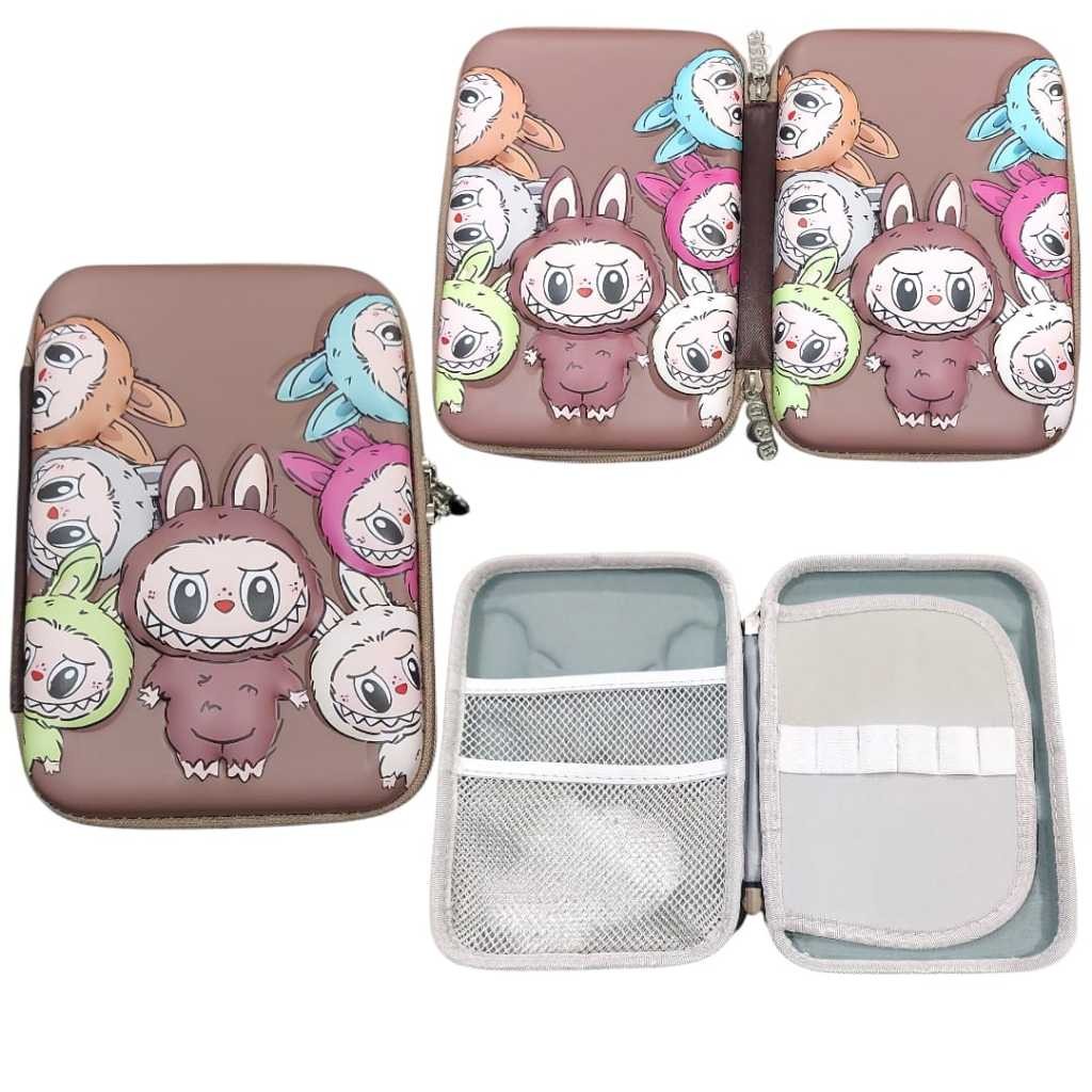 

AS Kotak tempat pensil hardcase Anak-anak Timbul 2D/3D bahan Import