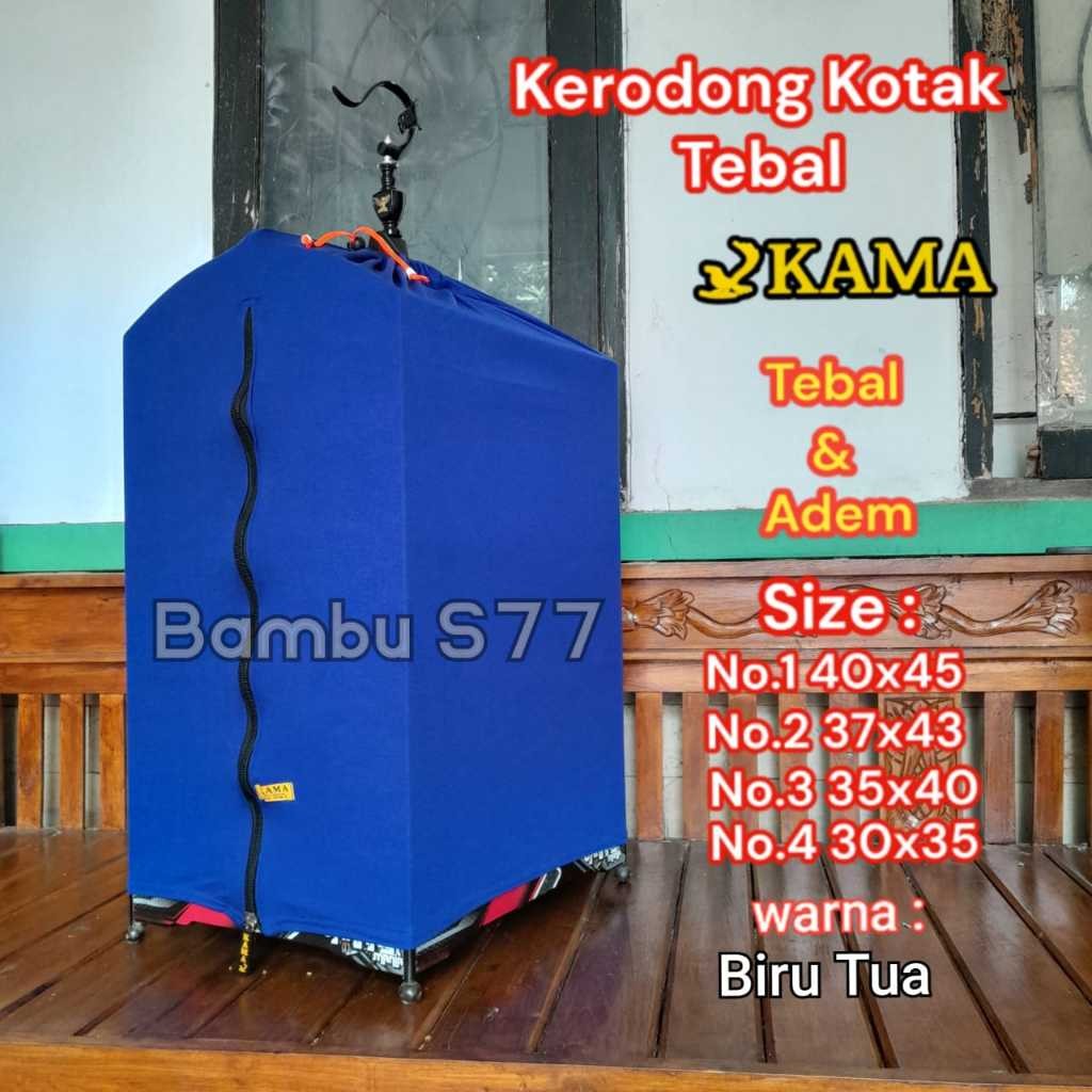 kerodong sangkar burung kotak no 1 2 3 4 bahan tebal dan adem
