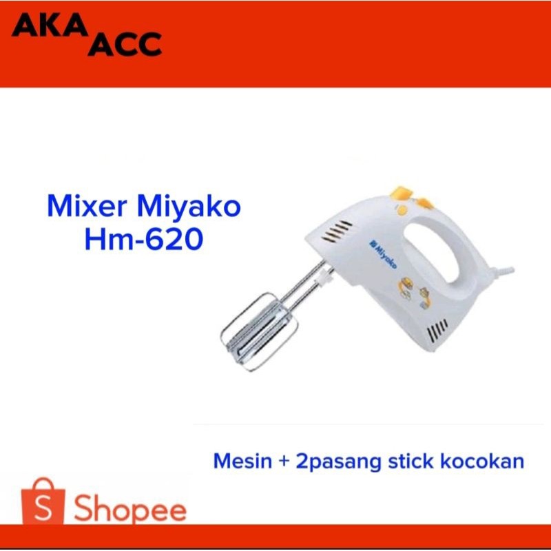 Mixer miyako hm-620 /Hand mixer miyako hm 620 / Mixer tangan miyako hm-620
