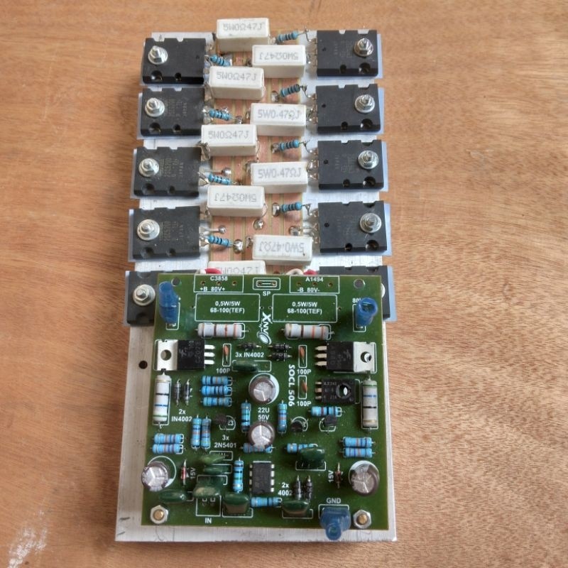 KIT POWER AMPLIFIER DRIVER SOCL 506 PLUS FINAL KIT POWER BALAP SIAP PAKAI