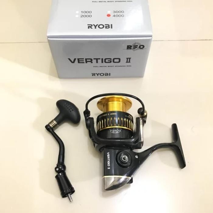 Reel Ryobi Vertigo II 4000 Metal Body - Power Handle