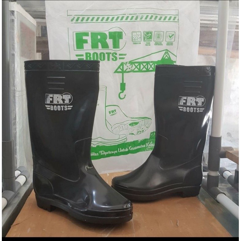 Premium Sepatu Boots Proyek Frt / Safety Boots