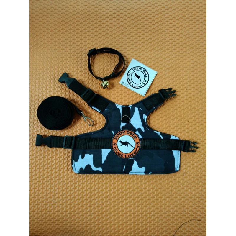Harnes Rompi Tali Kalung Untuk Musang Kucing Otter