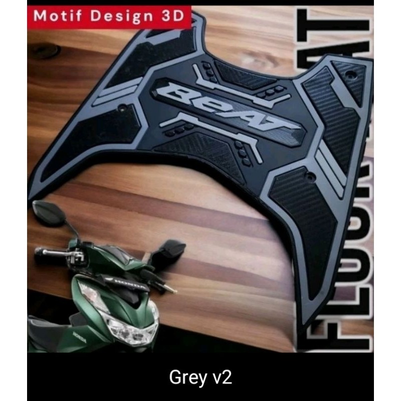 Terbaru Karpet Motor Honda Beat Street Beat Deluxe 2021 2022 2023 2024 Premium