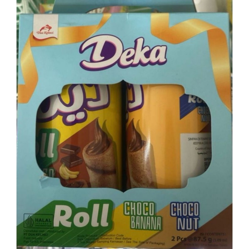 

Wafer Roll Deka 1pack isi 2kaleng