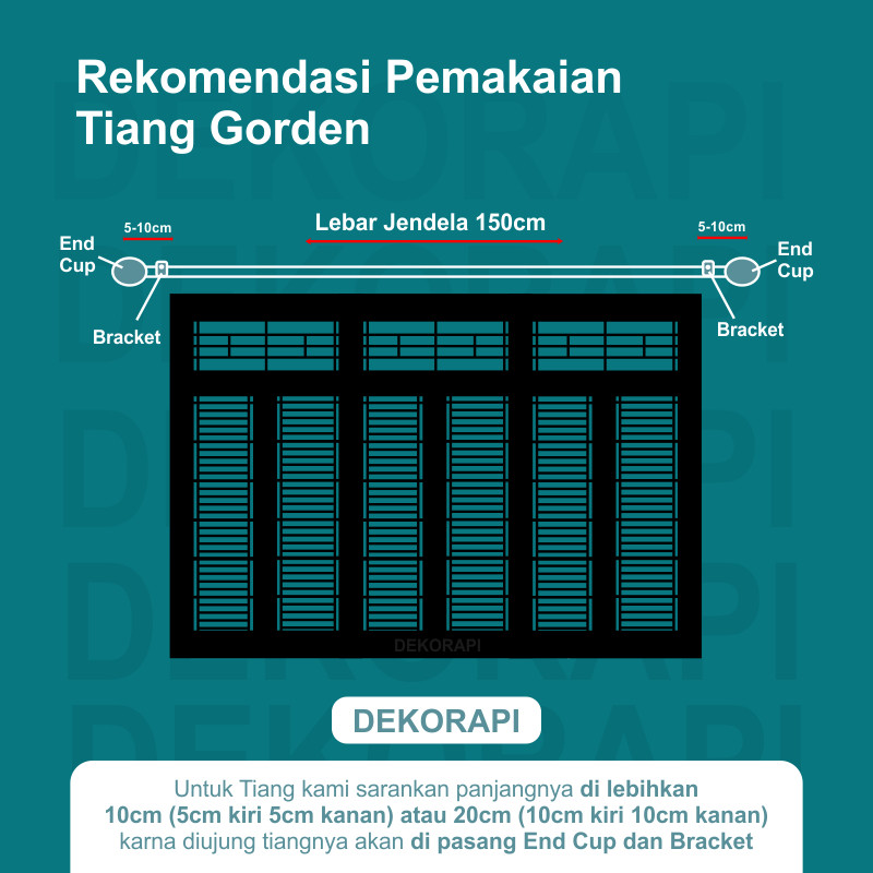 Unik Batang Gorden Minimalis End Cup Queen