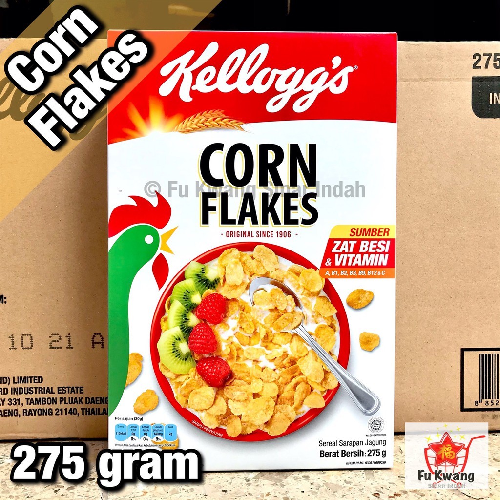 

Kelloggs Kellogs Kellogg's Corn Flakes Sereal 275 gram