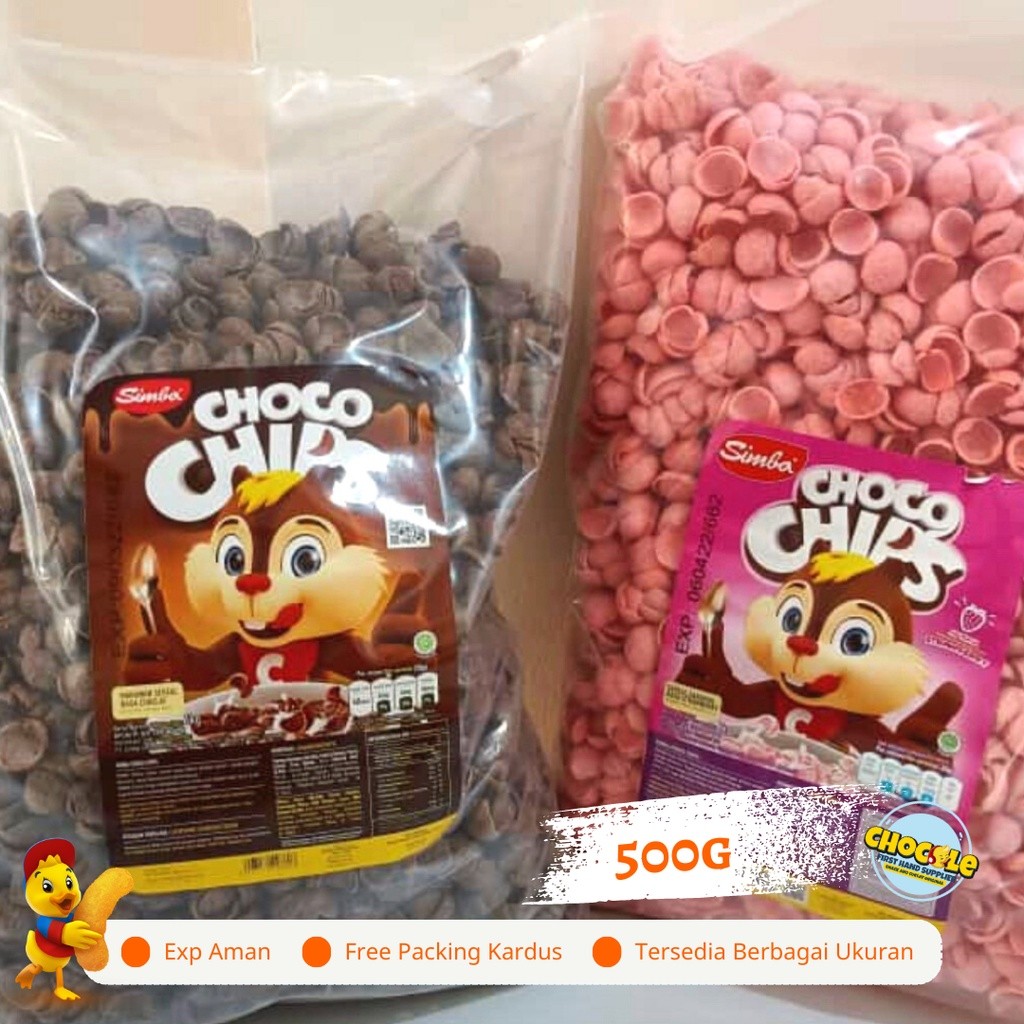 

PROMO 1.1 SIMBA CHOCO CHIPS 500G PUSAT GROSIR SNACK DAN COKLAT KILOAN ORIGINAL CEMILAN INDOFOOD II
