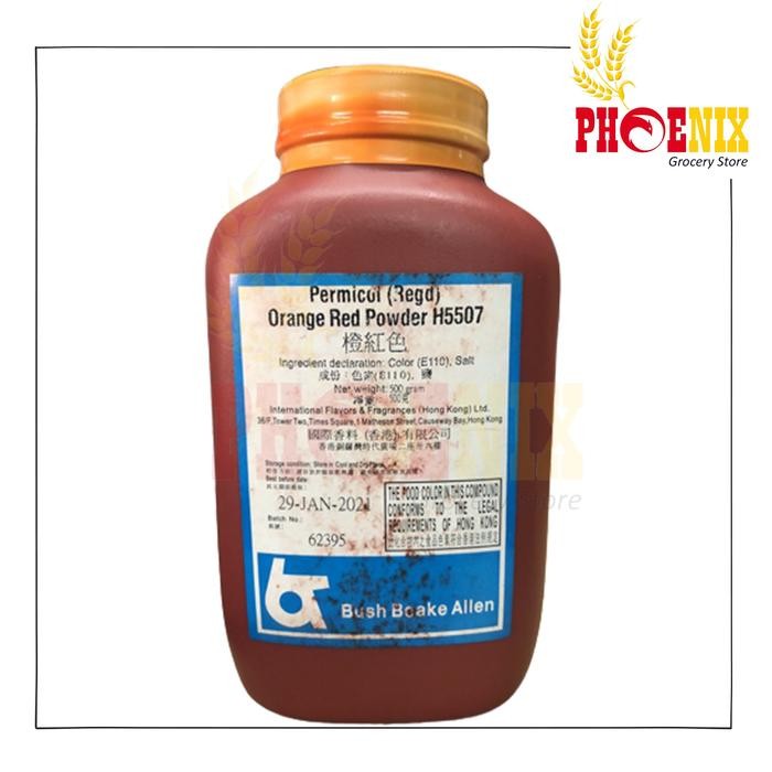 

Permicol (Regd) Pewarna Orange Red Powder H5507 500 Gram Promo