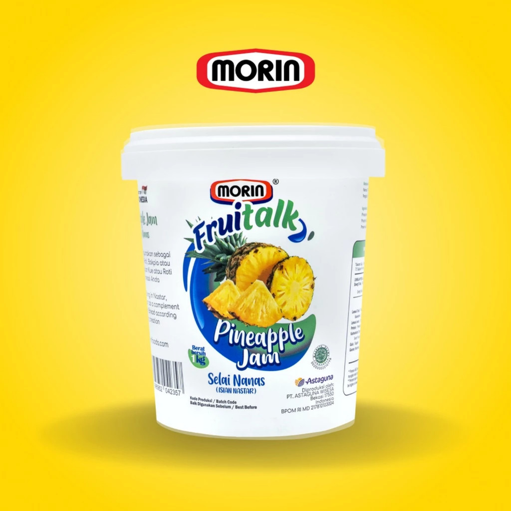 

Morin Selai Nanas Isian Nastar 1kg Aroma Rempah