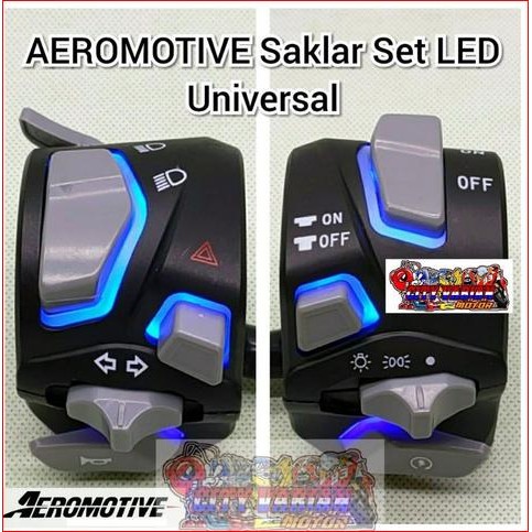 PREMIUM Saklar Holder Kanan Kiri Click Led Vietnam Variasi Vario Pcx Nmax Beat