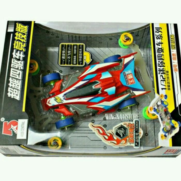 PREMIUM Tamiya Aoda bintang 5 sasis bening dinamo tengah mantab